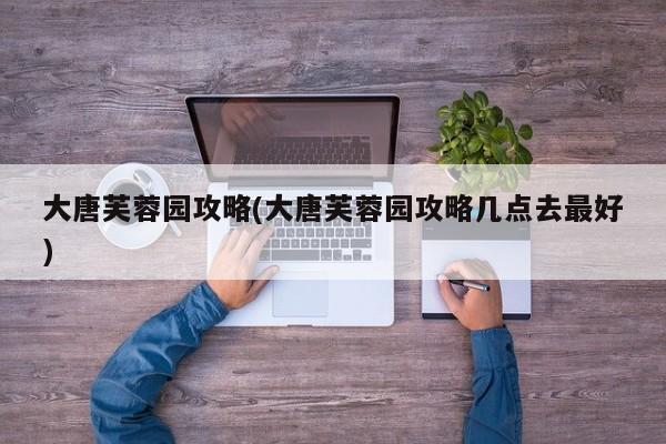 大唐芙蓉园攻略(大唐芙蓉园攻略几点去最好)