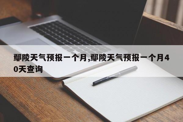 鄢陵天气预报一个月,鄢陵天气预报一个月40天查询